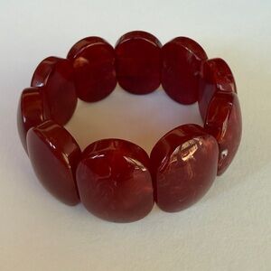 Sezane Amandine Bracelet Carmine Red - Size TU